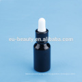 essential oil glass bottle Shiny black